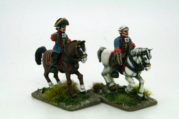 AUSTRIAN STAFF OFFICERS (Mounted)